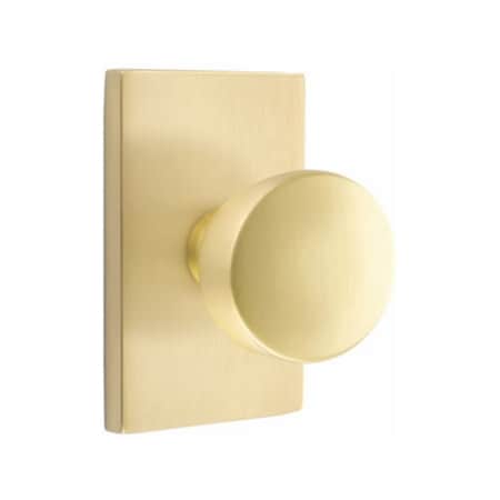 Emtek Satin Brass Passage C5112LAUUS4 C5112LAUUS4
